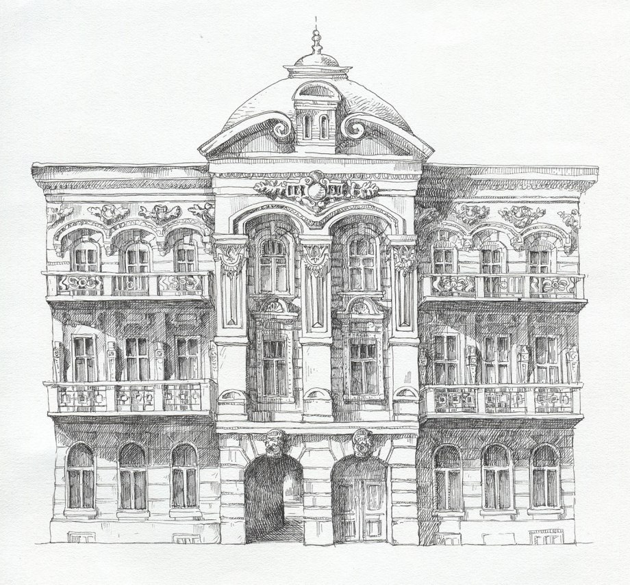 Архитектура рисунок