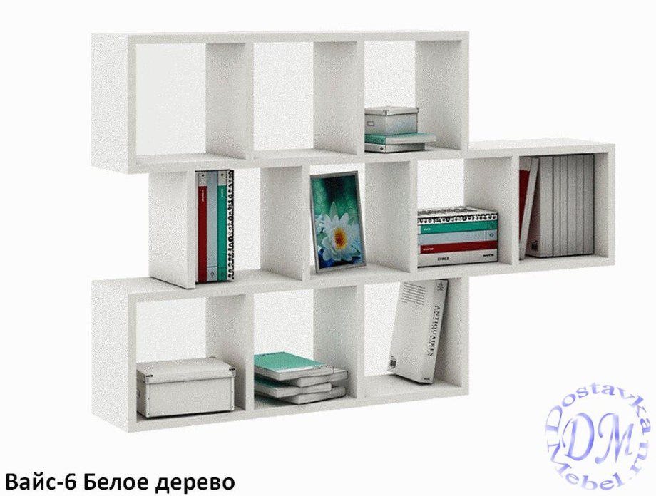 Полка книжная Вайс-6