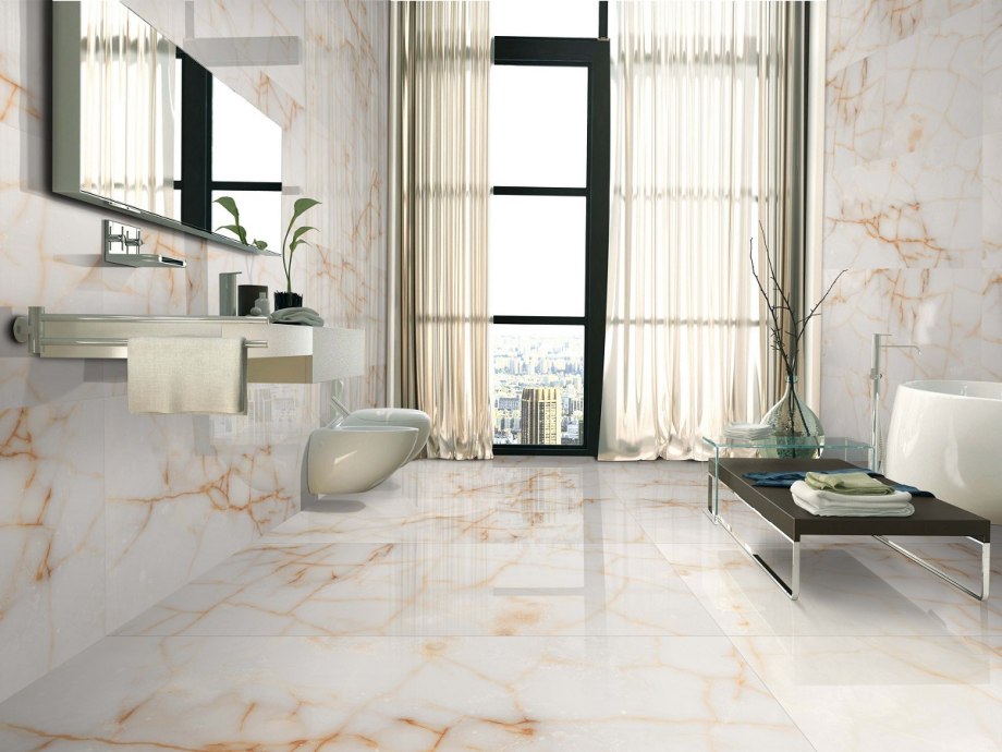 Керамическая плитка 60*120 Aquarius Onyx Grey Polished