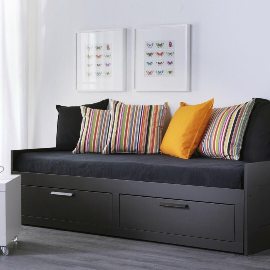Кровать brimnes ikea