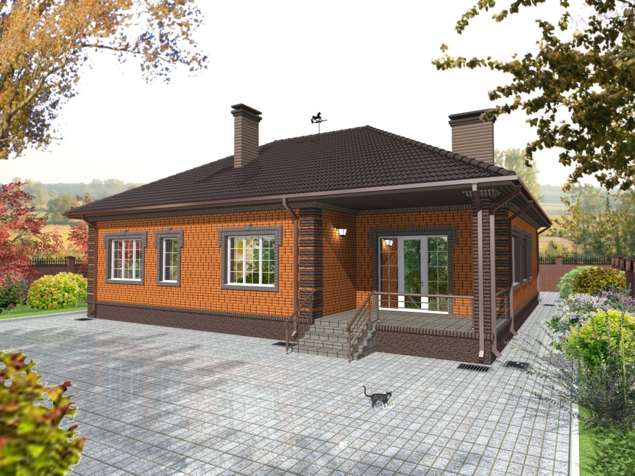 Hauberk +"с вальмовой крышей"