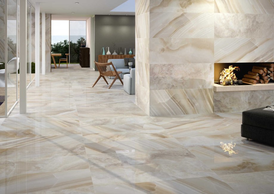 Porcelanite dos керамогранит Pulido rectificado 1331 Beige 48x128