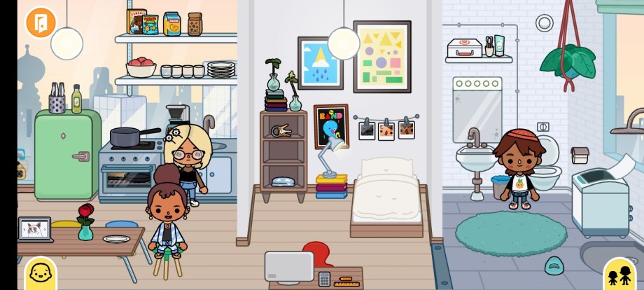 Комнаты в toca World