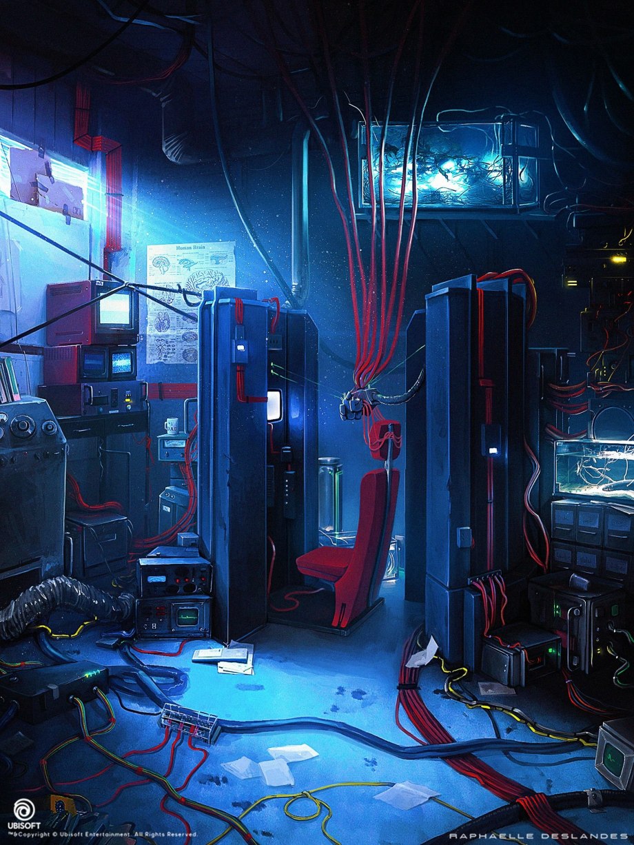 Киберпанк 2077 лаборатория