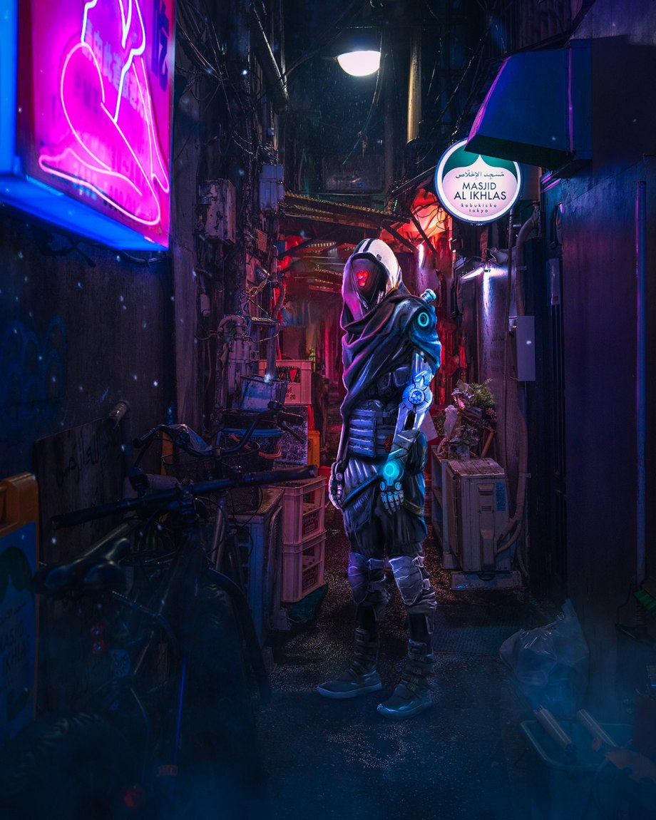 Киберпанк 2077 Токио комната