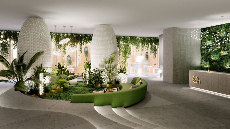 Greenery Озеленение интерьера