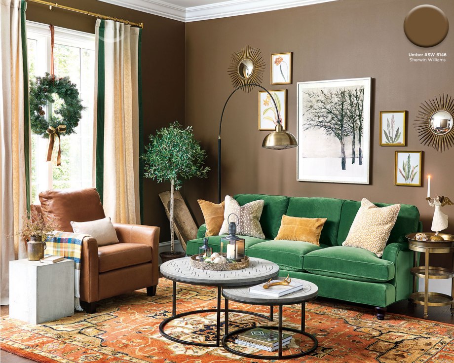 Изумрудные оттенки Dulux