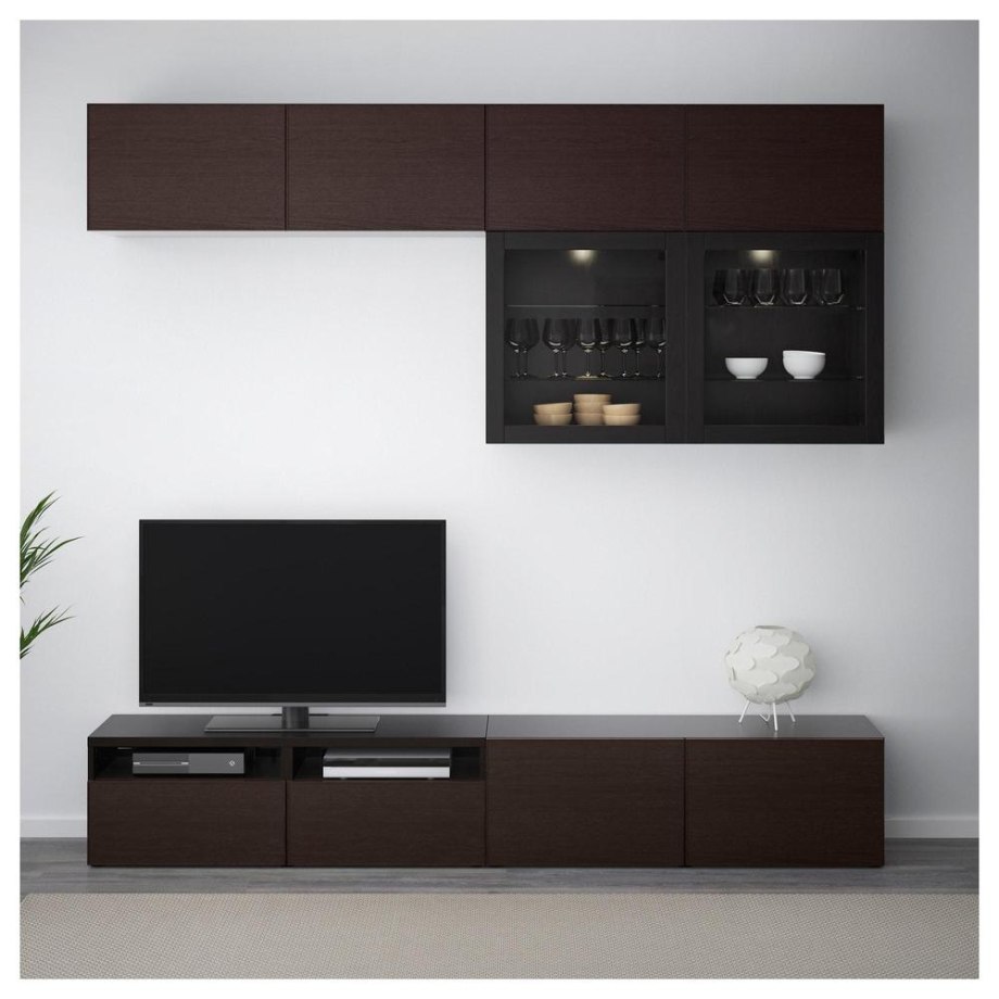 Bestå БЕСТО комбинация настенных шкафов, белый/Лаппвикен белый180x42x64 см