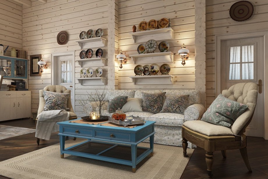 Деревенский стиль Rustic Style