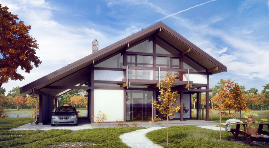 Дом из клееного бруса Starkwood проект Берн