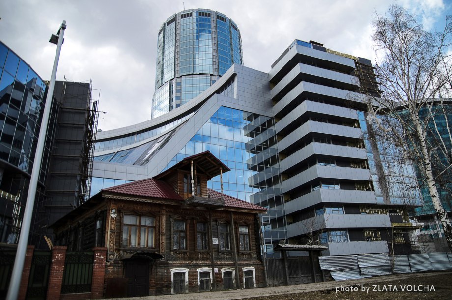 Москва смешение архитектурных стилей
