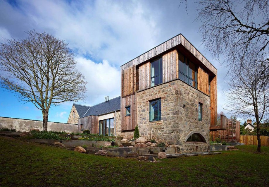 Дом the Mill (реконструкция фермы) в скоттиш-Бордерсе / WT Architecture