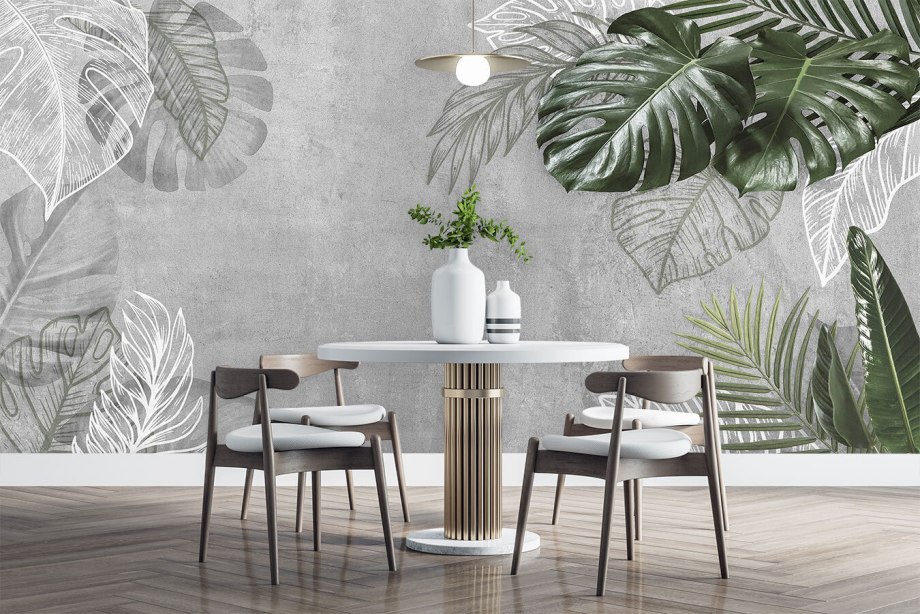 Обои 3d Wall Mural обои тропические