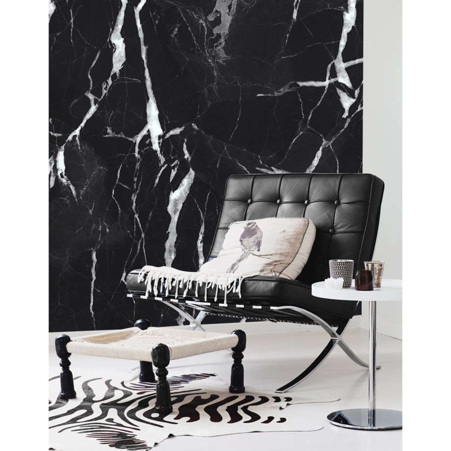 Dark Black Marble Bathroom плитка