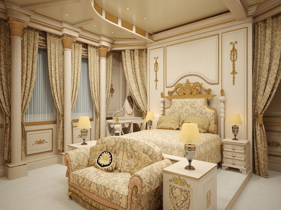 Интерьер Ампир шкаф