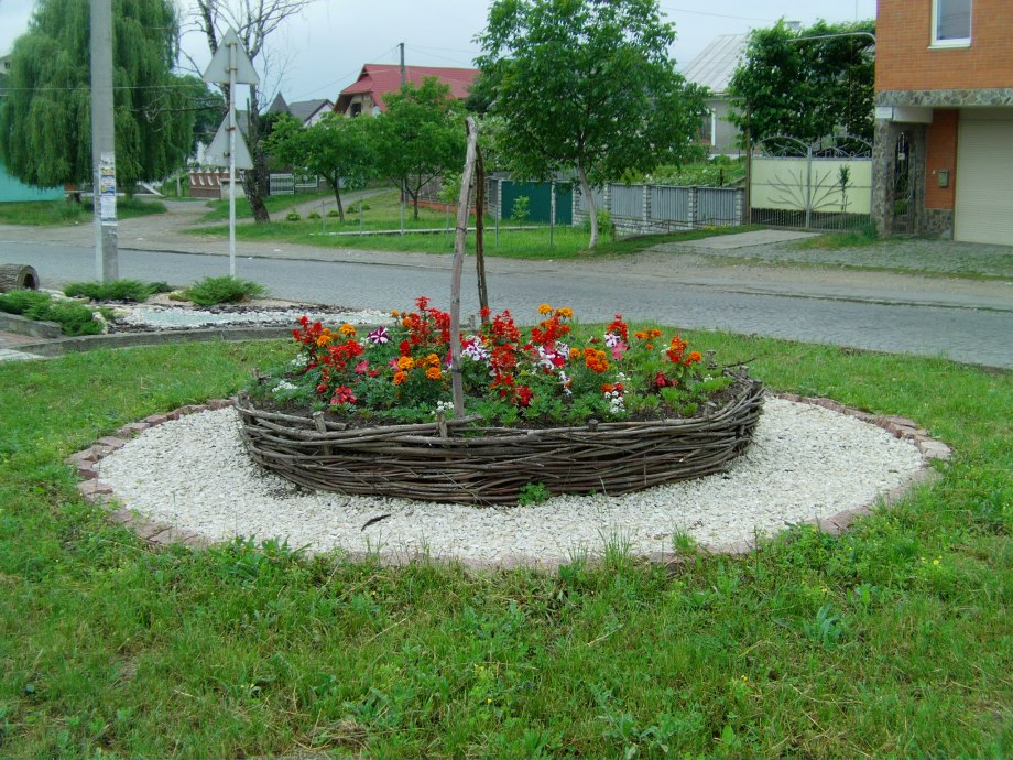 Макет клумбы