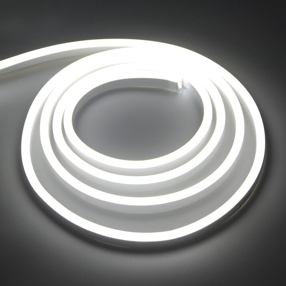 Неоновая светодиодная led лента гибкий неон 5м