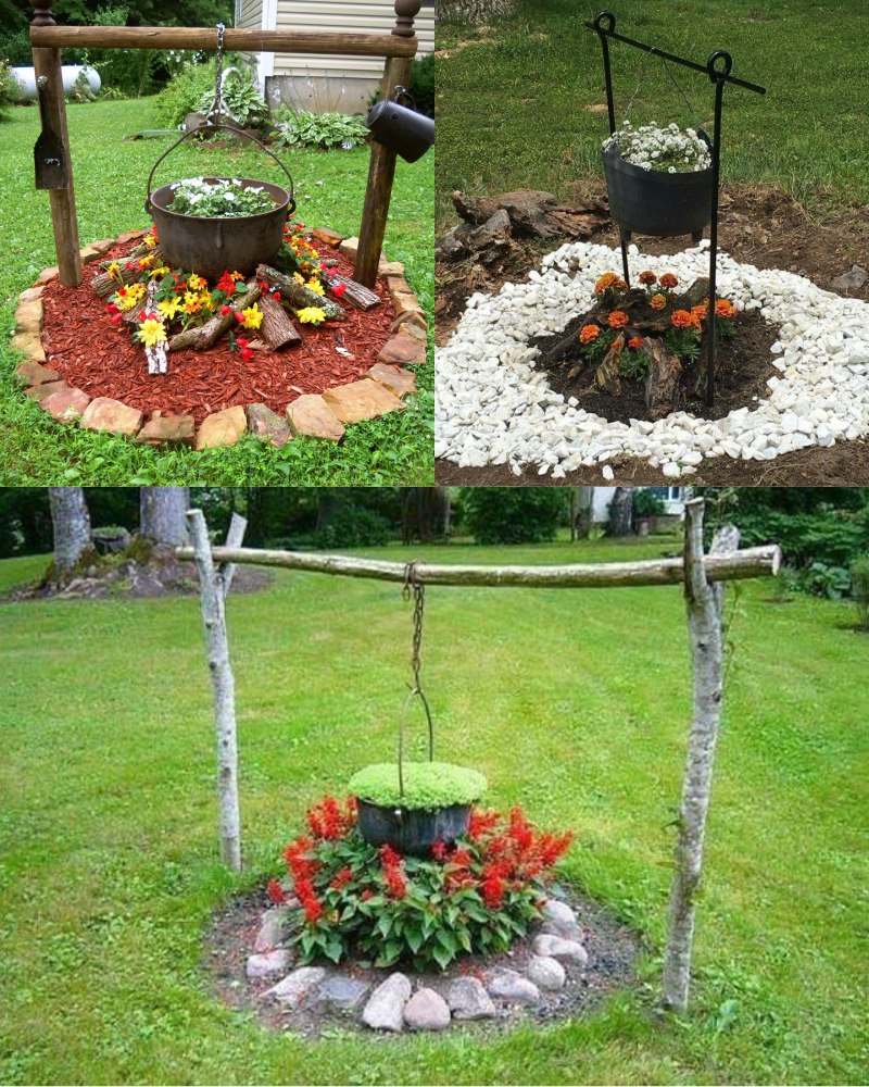 Красивые украшения для сада
