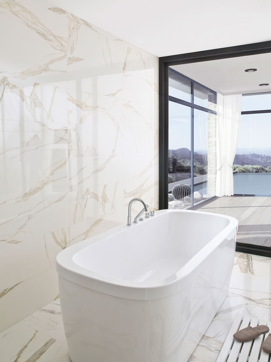Плитка eletto Ceramica Calacatta Oro