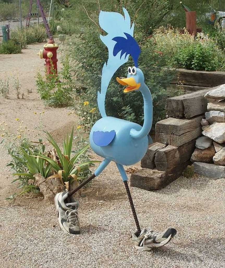 Глиняные фигурки для сада