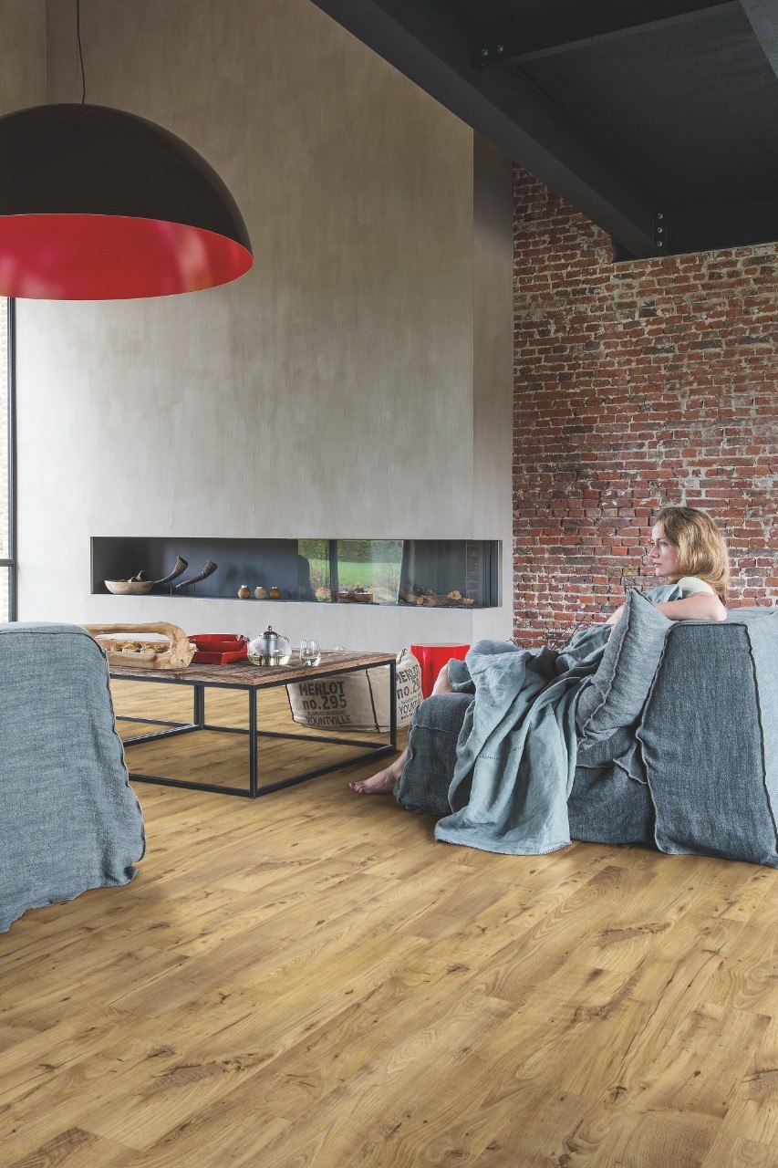 ПВХ-плитка quick-Step QS Livyn Balance click Bacl 40029 каштан винтажный натуральный