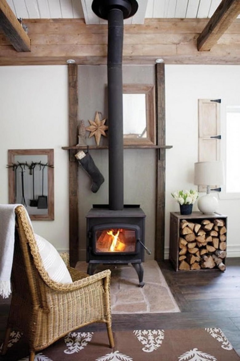 Дровяная печь-камин Fireplace Adana