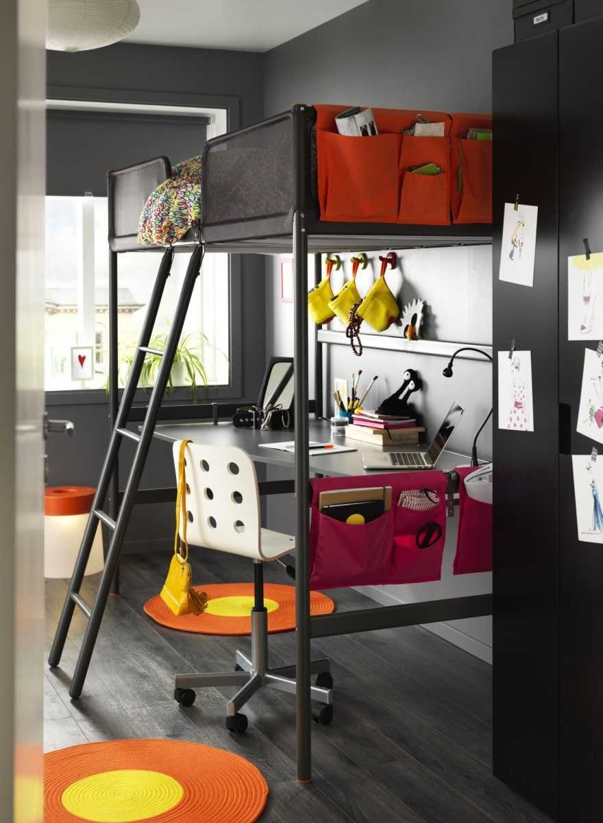 Кровать чердак ikea tuffing