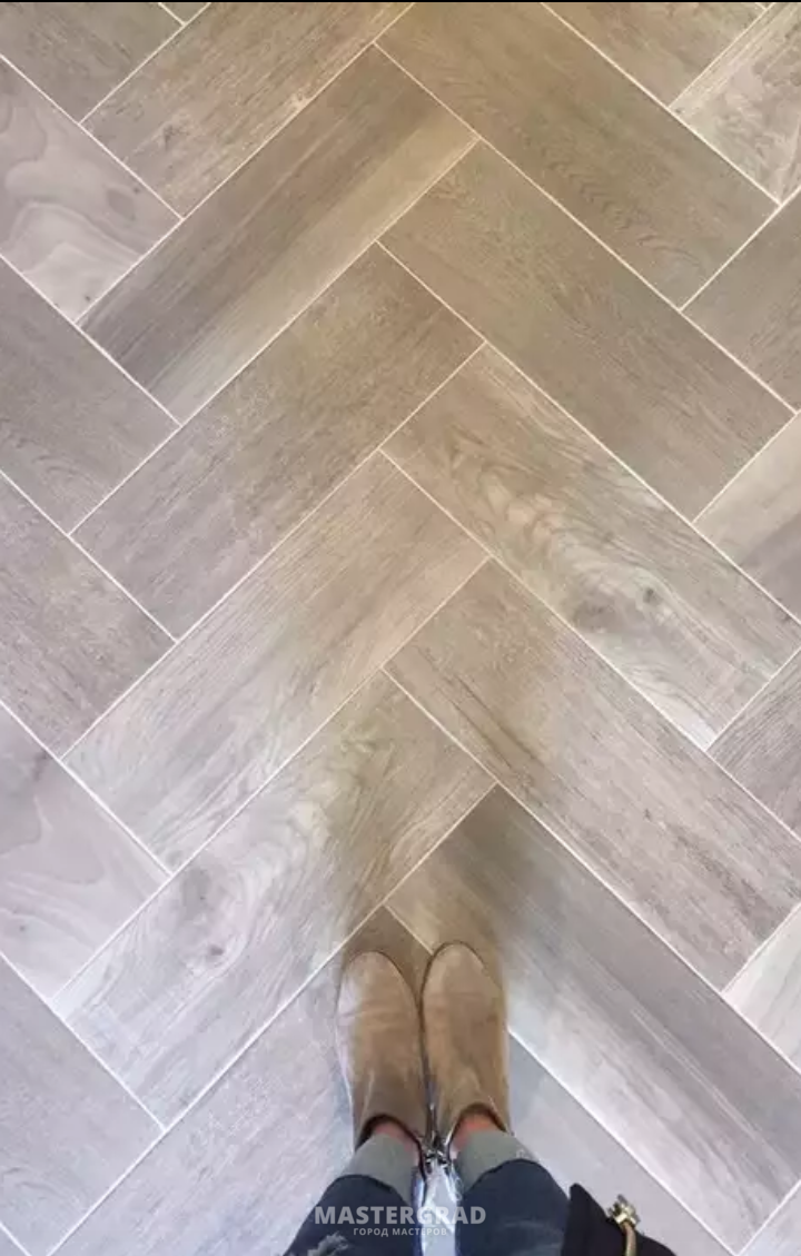 Rock Floor Herringbone