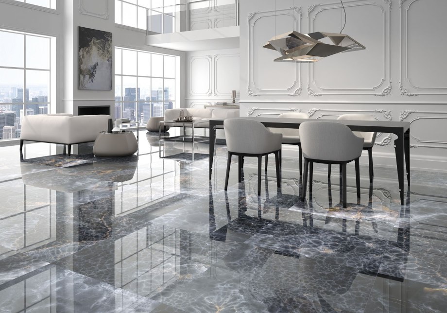 Керамогранит itt Ceramic Marble Sahara Bianco Polished