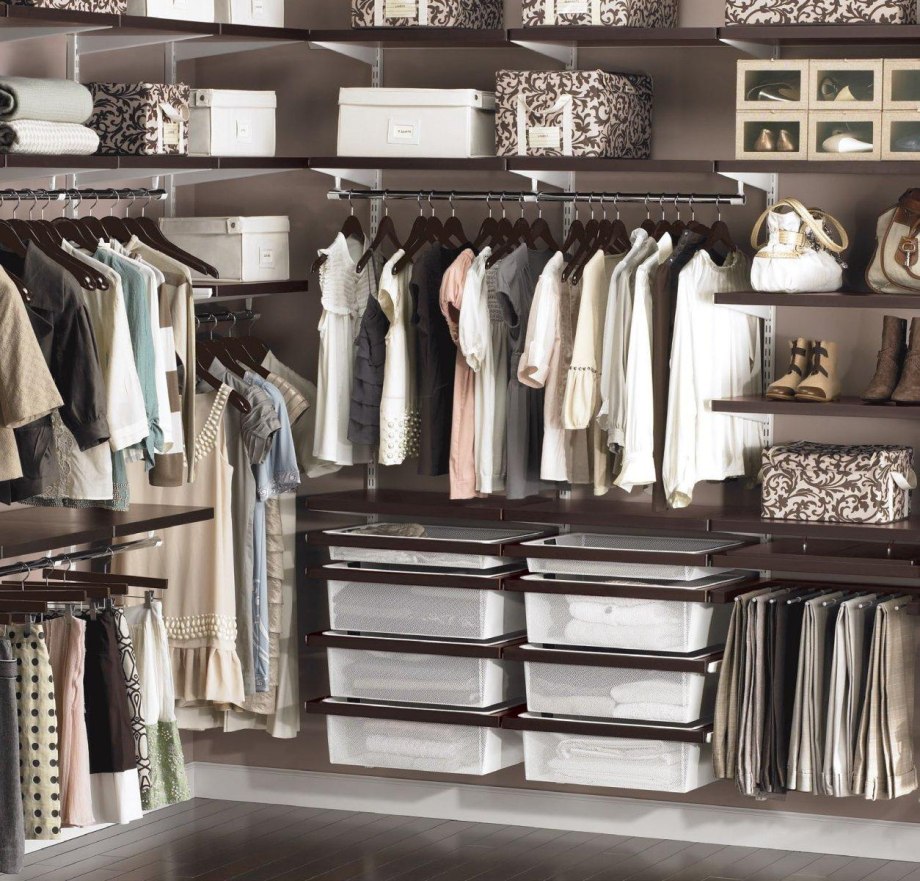 Гардеробные Elfa Decor