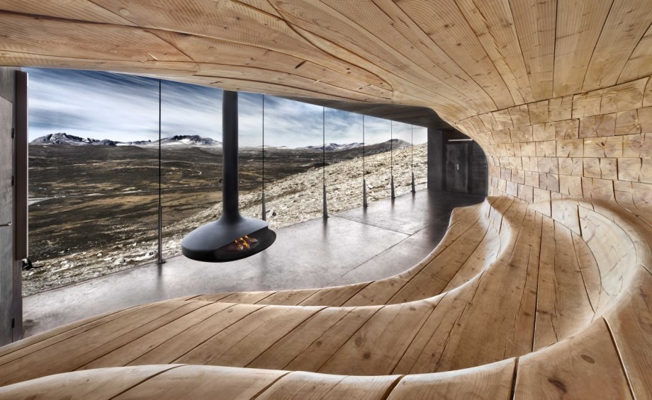 Tverrfjellhytta, Norwegian Wild Reindeer Pavilion