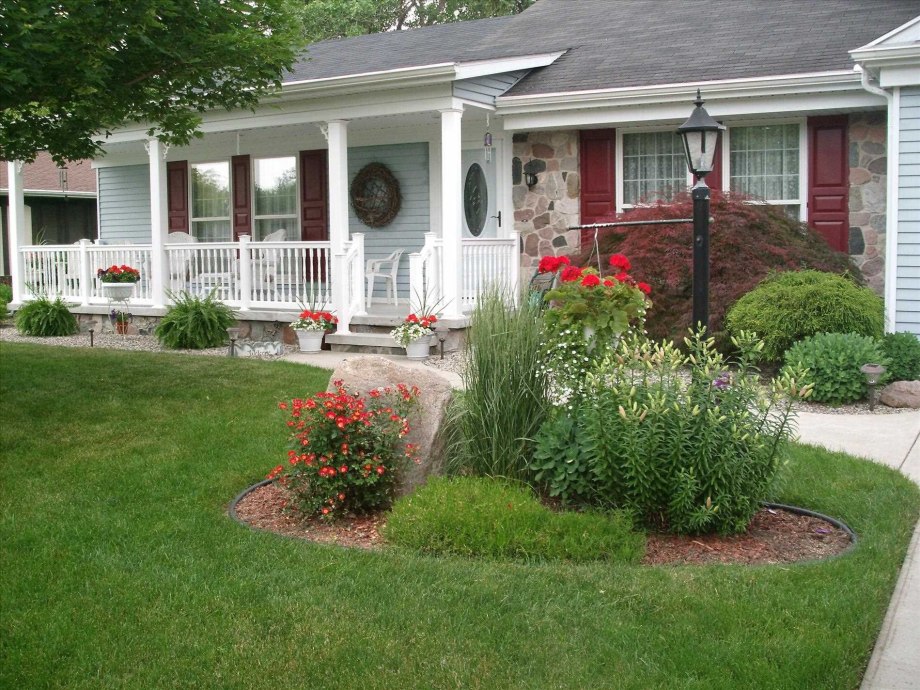 Скандинавский сад Front Yard