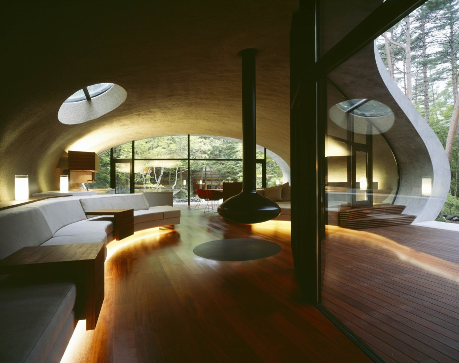 Вилла Shell, Karuizawa, Japan. Арх. Kotaro ide / ARTECHNIC Architects