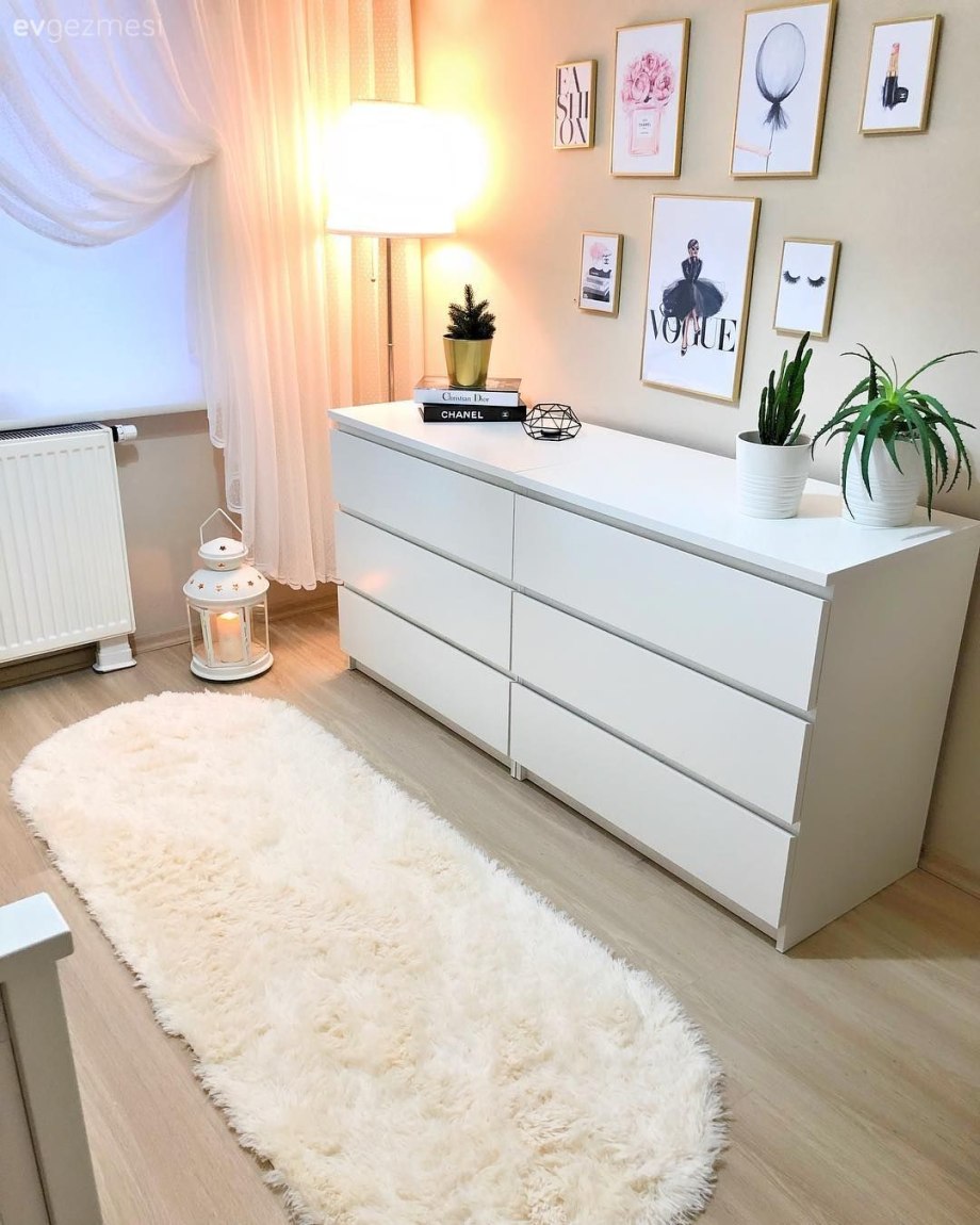 Malm МАЛЬМ комод с 6 ящиками, белый160x78 см