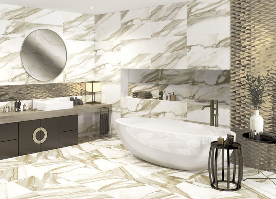 Kerlife плитка 31.5*63 Calacatta Gold декор