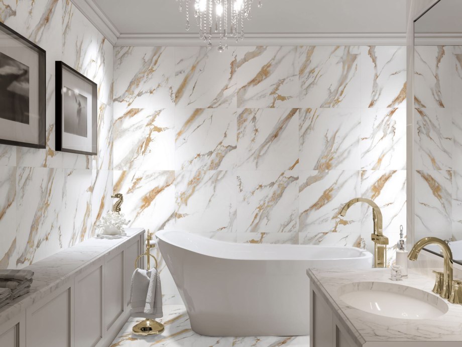 Керамическая плитка Porcelanosa Calacata Gold