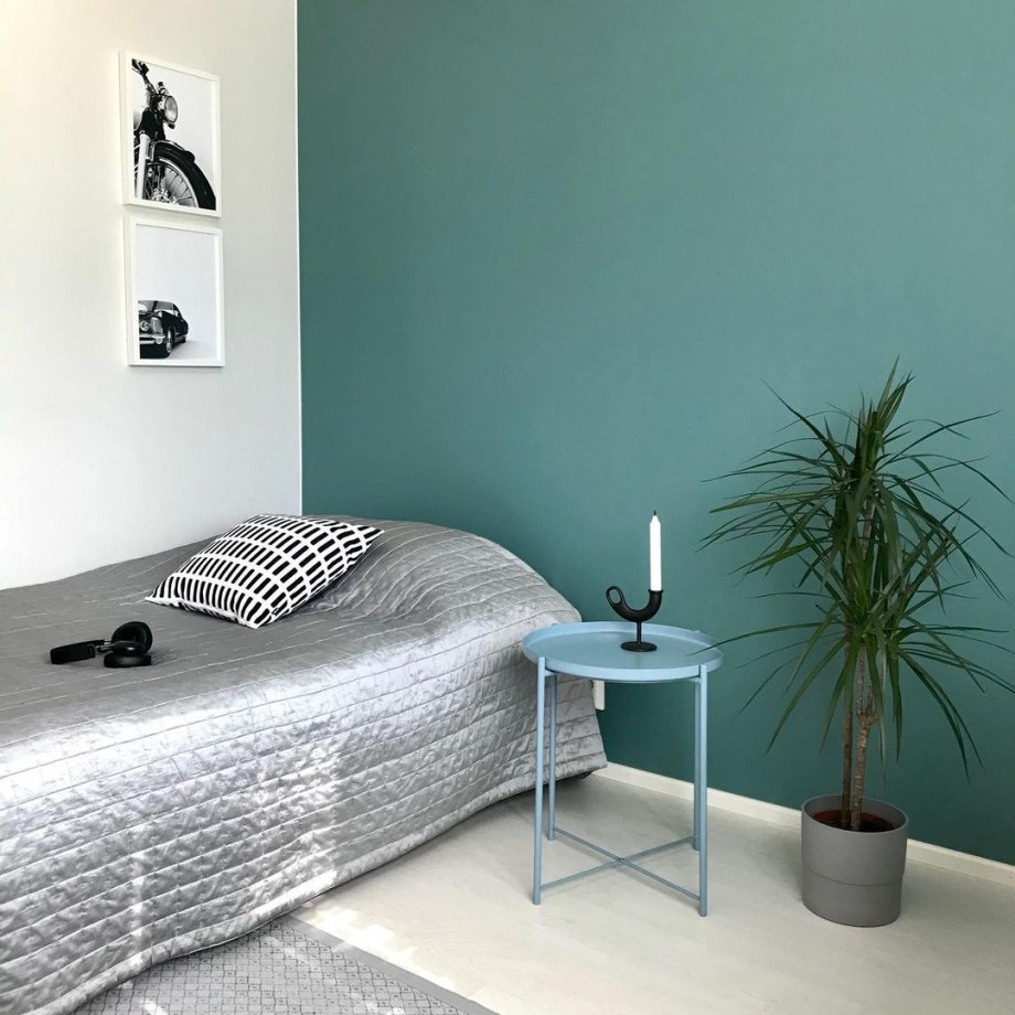 Краска Dulux голубой