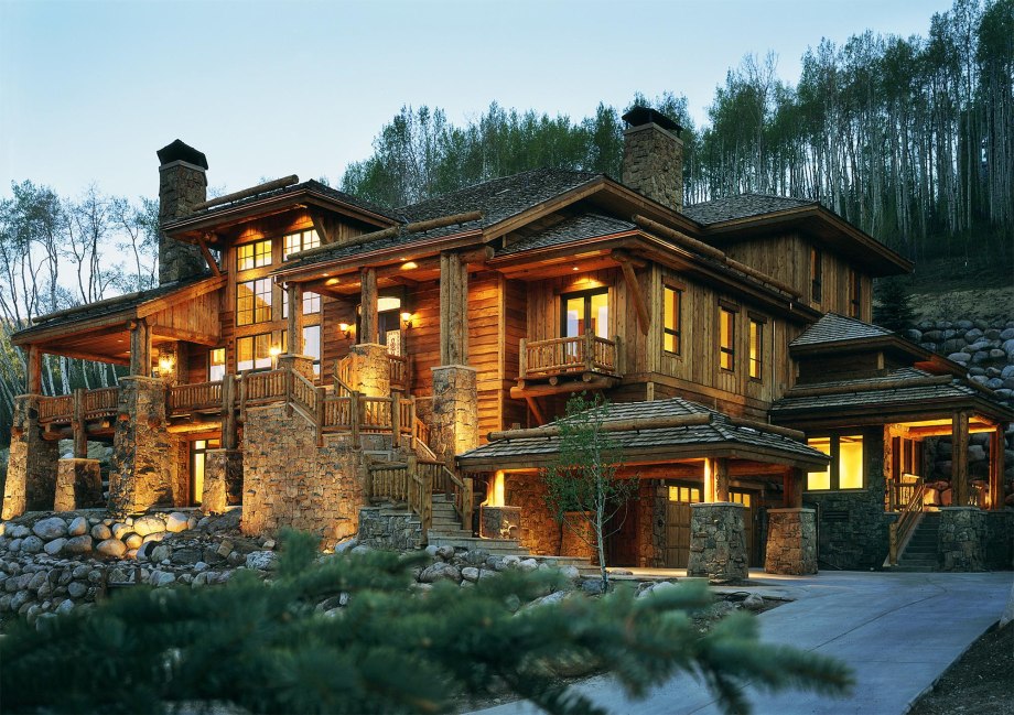 Wooden House деревянный дом