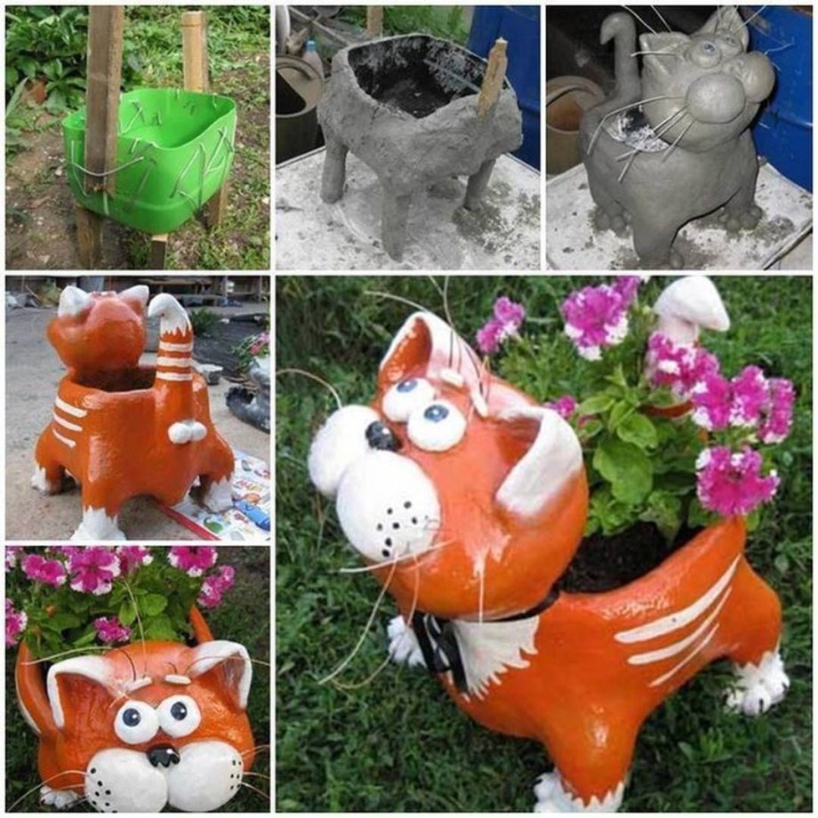Поделки из пластиковых бут