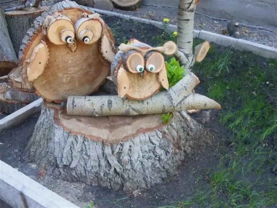 Гусеница из цемента