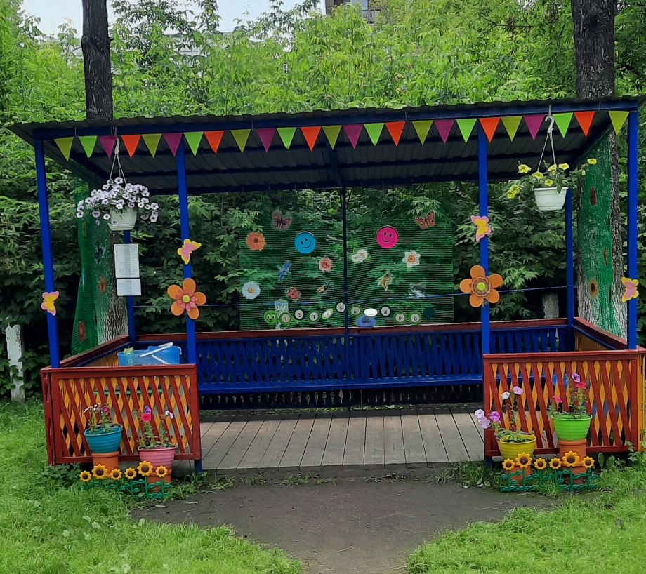 Освещение террасы на даче