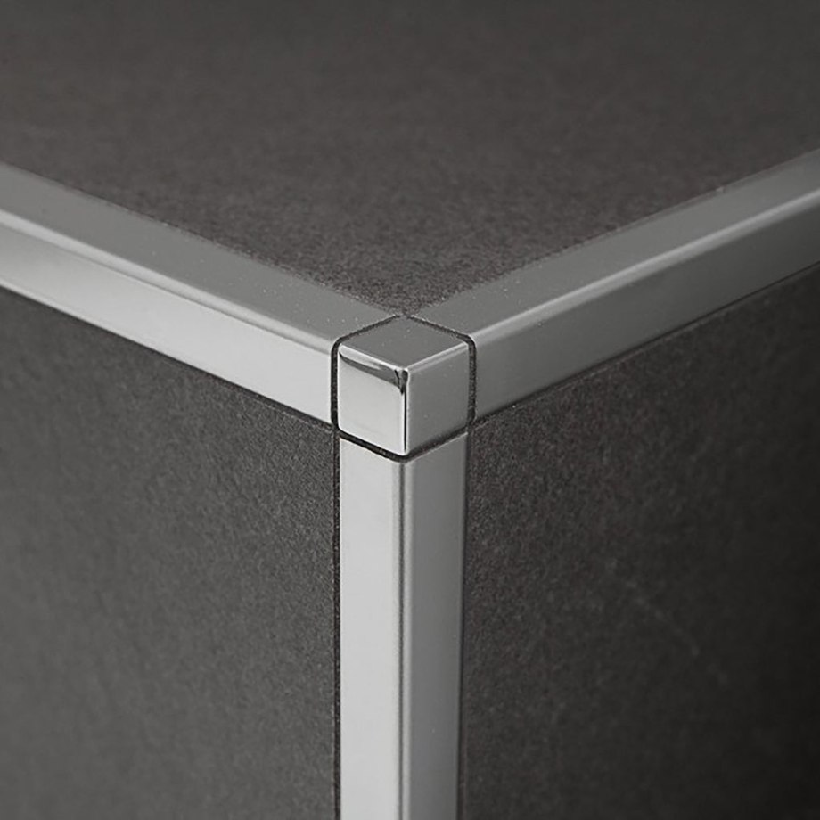 Профиль стыковочный металлический Profilpas PRODECOR di/ Polished Stainless Steel