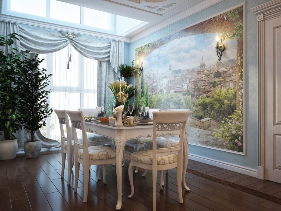 Фрески Affresco в интерьере
