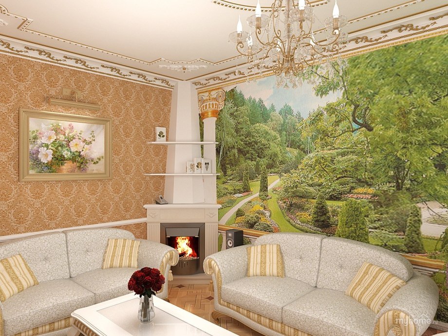 Affresco в классическом стиле
