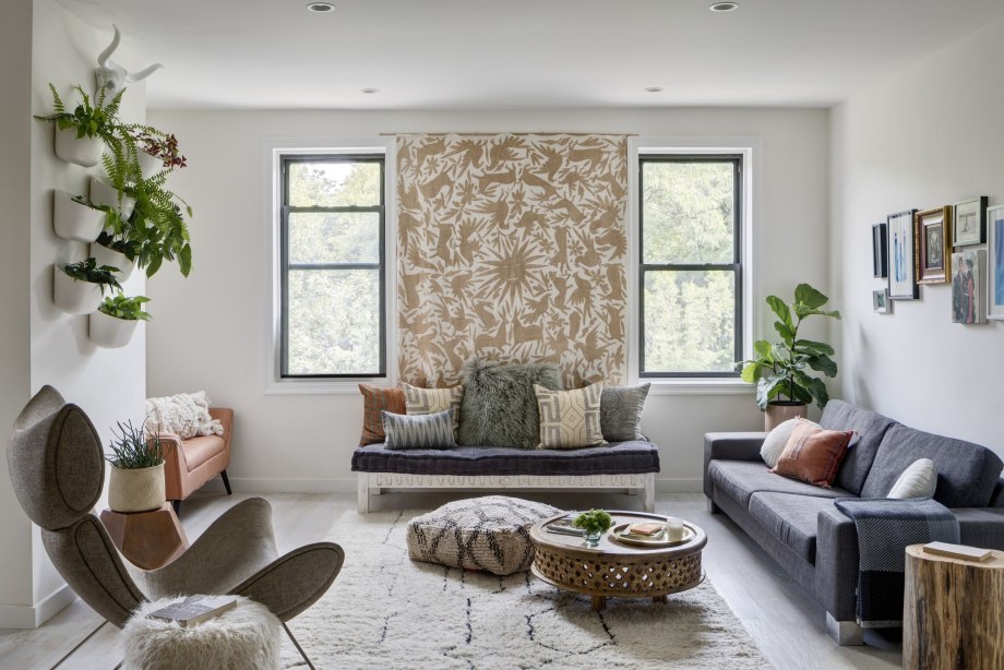 Boho Style in the Interior of the Apartment