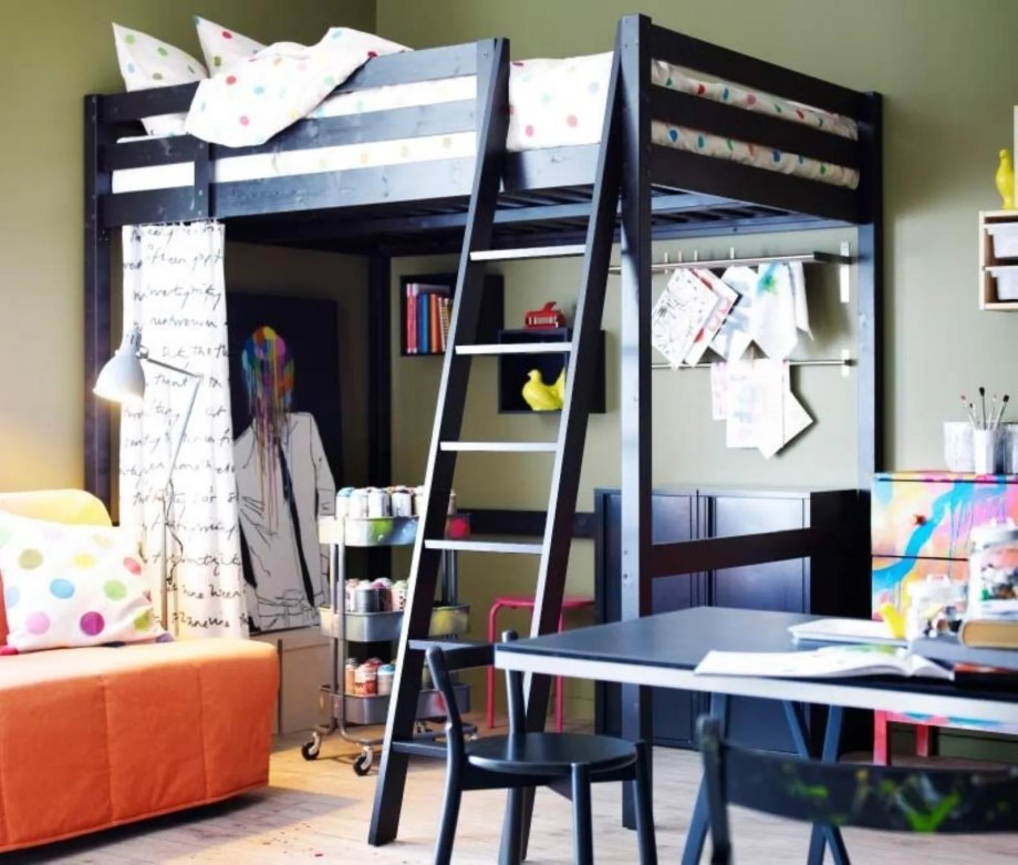 Ikea stora кровать-чердак