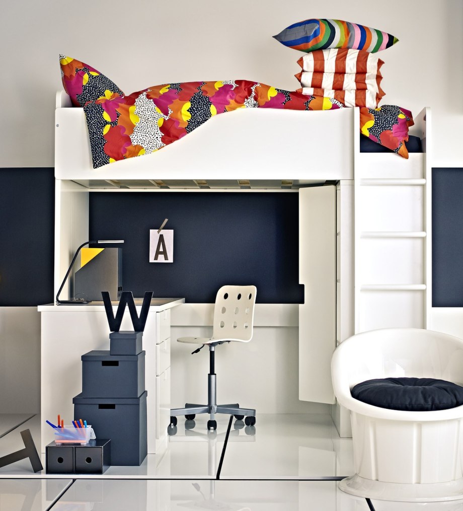 Ikea Stuva кровать чердак