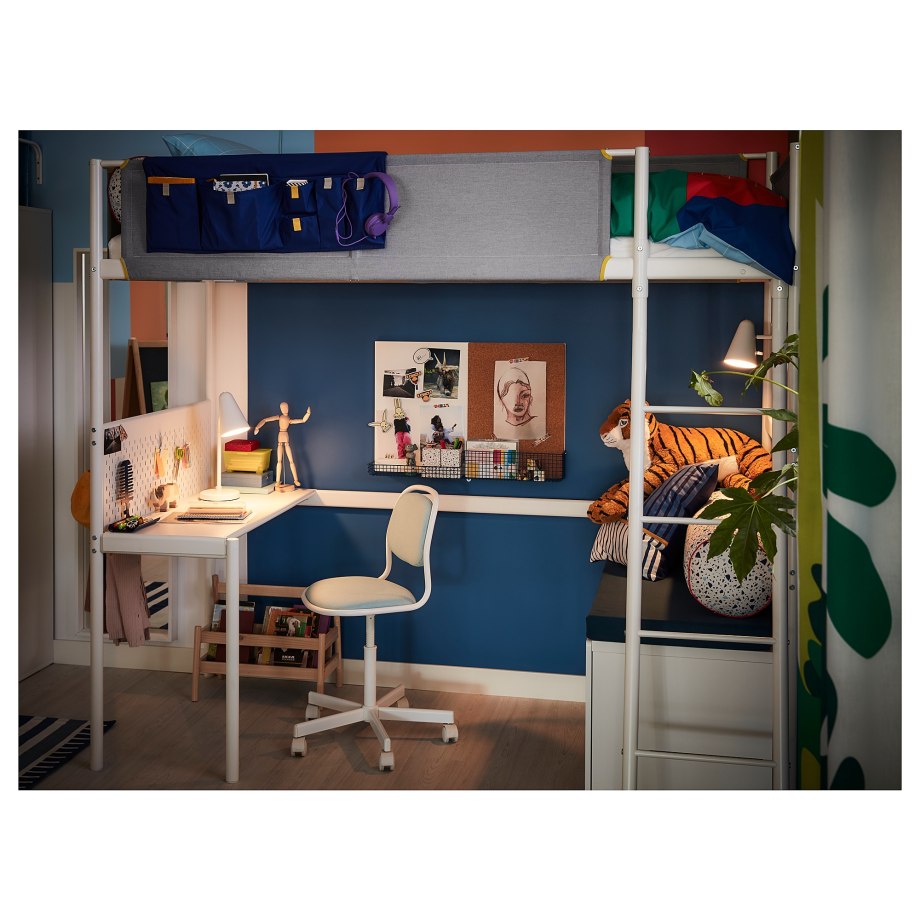Кровать чердак ikea vitval ВИТВАЛ