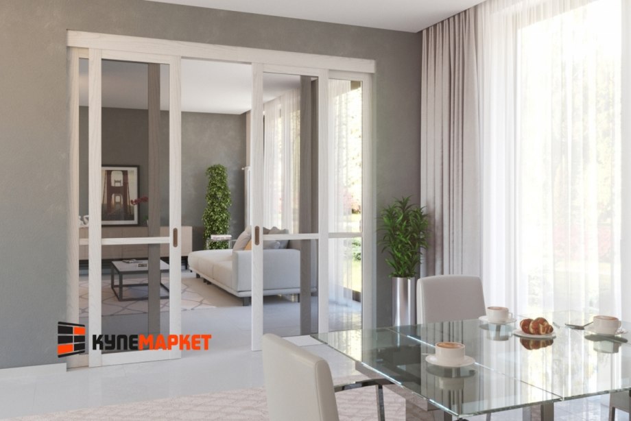 Раздвижные акустические перегородки NAYADA-Hufcor h100