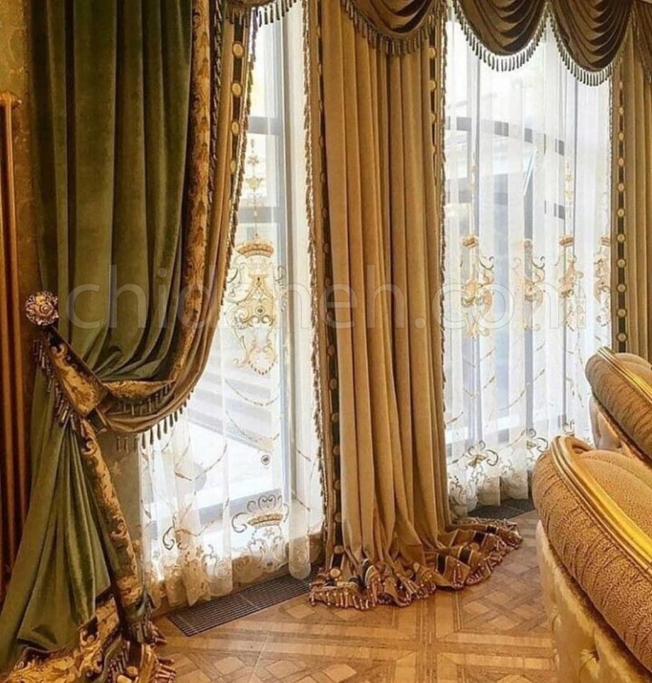 Шикарные бархатные шторы